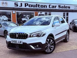 White Used 2016 Suzuki SX4 S-Cross SZ5 SUV | £13,490