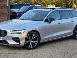 Silver Used 2021 Volvo V60 R-Design Estate | £21,145 (Fair price)