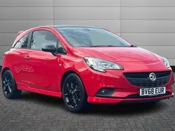 Red Used 2018 Vauxhall Corsa SRi Hatchback | £9,295 (A bit pricey)