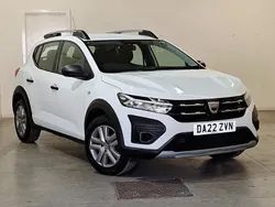 White Used 2022 Dacia Sandero Essentiel Hatchback | £11,798 (Fair price)