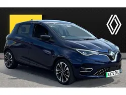 Blue Used 2022 Renault Zoe Iconic Hatchback | £12,551 (Fair price)