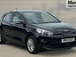 Black Used 2021 Kia Rio 2 Hatchback | £10,690 (Fair price)