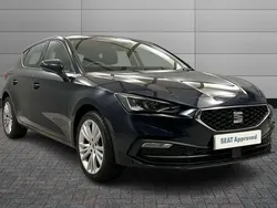 Blue Used 2022 Seat Leon SE Dynamic Hatchback | £14,750 (Fair price)