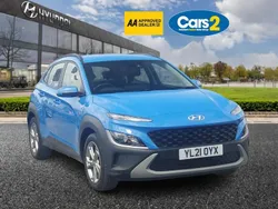 Blue Used 2021 Hyundai Kona SE SUV | £13,390 (Fair price)
