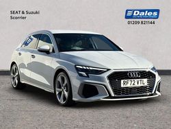 White Used 2023 Audi A3 S-Line Hatchback | £19,950 (Fair price)