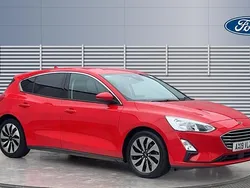 Red Used 2019 Ford Focus Zetec Hatchback | £10,457 (Fair price)
