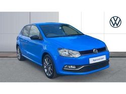 Blue Used 2015 VW Polo Design Hatchback | £7,352 (Fair price)