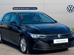 Black Used 2021 VW Golf VIII Life Hatchback | £14,617 (Fair price)