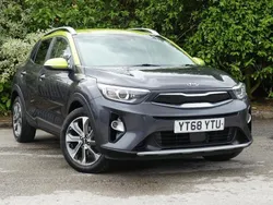 Grey Used 2018 Kia Stonic First Edition SUV | £10,296 (Fair price)