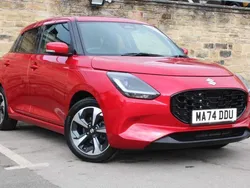 Red Used 2024 Suzuki Swift Hatchback | £17,245 (Expensive)