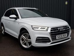 White Used 2020 Audi Q5 S-Line SUV | £23,998 (Good price)