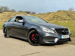 Grey Used 2014 Mercedes E250 AMG Coupe | £7,497 (Fair price)