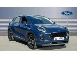 Blue Used 2023 Ford Puma Gen-E Titanium SUV | £14,600 (Fair price)