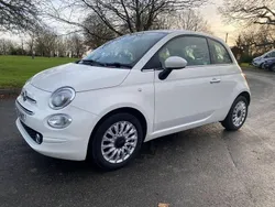 White Used 2020 Fiat 500 Lounge Hatchback | £7,350 (Fair price)