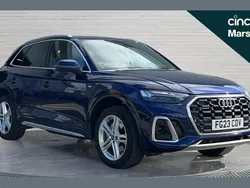 Blue Used 2023 Audi Q5 S-Line SUV | £34,943 (Fair price)