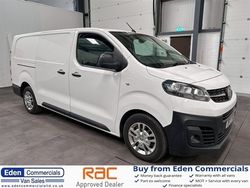 White Used 2021 Vauxhall Vivaro Van | £10,788 (A bit pricey)