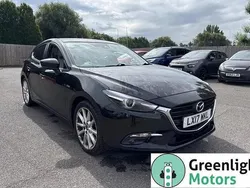 Black Used 2017 Mazda 3 Inclusive Hatchback | £11,407 (Expensive)