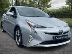 Silver Used 2016 Toyota Prius Hatchback | £14,995 (A bit pricey)