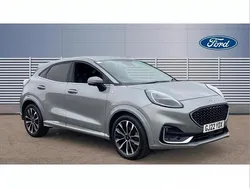 Silver Used 2022 Ford Puma ST-Line SUV | £17,996 (Fair price)