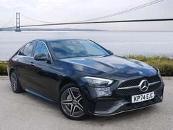 Black Used 2024 Mercedes C300e AMG Line Premium Plus Sedan | £38,440 (Fair price)