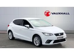 White Used 2020 Seat Ibiza SE Technology Hatchback | £9,206 (Fair price)