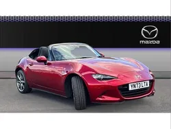 Red Used 2023 Mazda MX5 Exclusive-Line Cabriolet | £22,599 (Fair price)