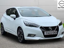 White Used 2022 Nissan Micra Acenta Hatchback | £14,009 (Fair price)