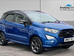 Blue Used 2020 Ford Ecosport ST-Line SUV | £9,750 (Fair price)