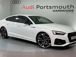 White Used 2022 Audi S5 Black Edition Hatchback | £42,490 (Good price)