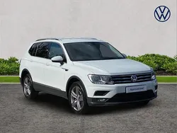 White Used 2021 VW Tiguan Allspace Match SUV | £21,790 (Fair price)