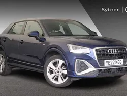 Blue Used 2022 Audi Q2 S-Line SUV | £21,500 (Fair price)