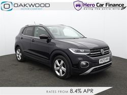 Black Used 2020 VW T-Cross SEL SUV | £17,296 (Expensive)