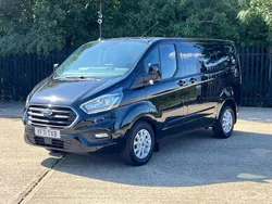 Black Used 2021 Ford Transit Custom Limited Van | £12,999 (Fair price)