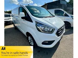 Frozen white (solid paint) Used 2021 Ford Transit Custom Limited Van | £15,990 (Fair price)