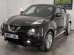 Black Used 2017 Nissan Juke N-Connecta SUV | £7,000 (Fair price)