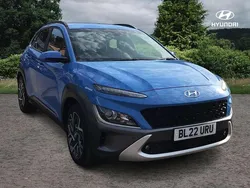 Blue Used 2022 Hyundai Kona Premium SUV | £17,840 (Fair price)