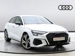 White Used 2024 Audi S3 Sportback Black Edition Hatchback | £36,690