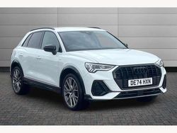 Glacier white Used 2024 Audi Q3 Black Edition SUV | £32,750 (Fair price)