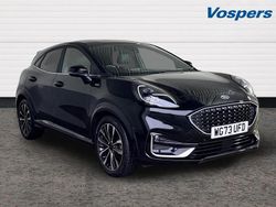 Black Used 2023 Ford Puma ST-Line Hatchback | £21,295 (A bit pricey)