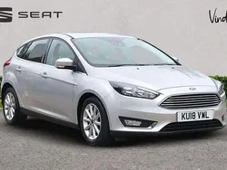 Silver Used 2018 Ford Focus Titanium Hatchback | £7,900 (Good price)