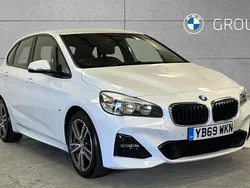 White Used 2019 BMW 218 Active Tourer M Sport MPV | £17,595 (A bit pricey)