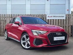 Red Used 2021 Audi A3 S-Line Hatchback | £19,990 (Fair price)