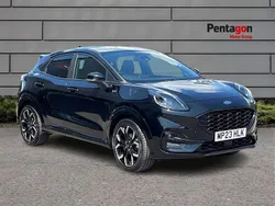Black Used 2023 Ford Puma ST-Line X SUV | £17,495 (Fair price)