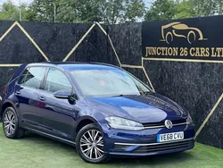 Blue Used 2019 VW Golf VII SE Hatchback | £10,995 (Good price)
