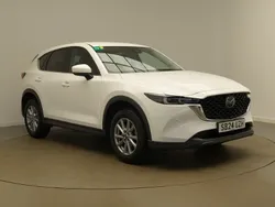 White Used 2024 Mazda CX-5 Center-Line SUV | £22,498 (Fair price)