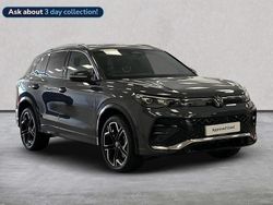 Grey New 2025 VW Tiguan R-line SUV | £38,991 (Expensive)