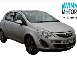 Silver Used 2012 Vauxhall Corsa Active | £1,995
