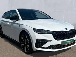 Moon white metallic Used 2025 Skoda Scala Monte Carlo Hatchback | £23,999 (Expensive)