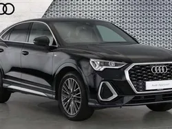 Black Used 2021 Audi Q3 S-Line SUV | £19,825 (A bit pricey)