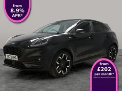Black Used 2022 Ford Puma ST-Line X Hatchback | £15,492 (Good price)